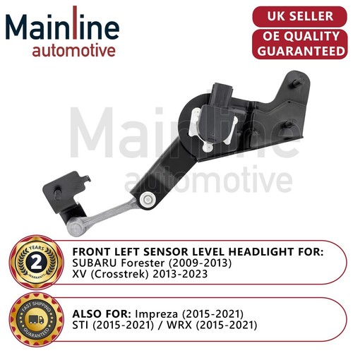 Front headlight levelling - front,