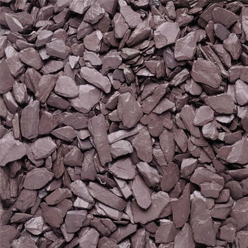 Plum slate chippings 20mm - |, |