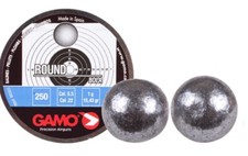 Can of 250 Gamo LEAD BB .22 5.5mm Air Pistol Rifle Gun Round Pellets Tin BB's 