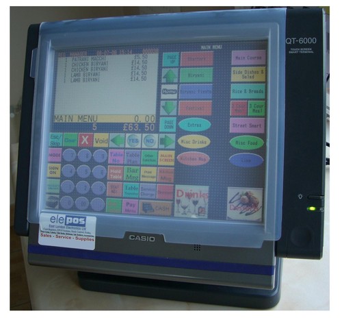 Casio 6100 qt6100 - qt-6100, screen