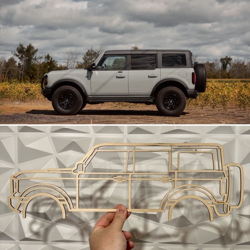 Bronco generation silhouette - 6,