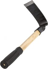 Steel Garden Hoe Full Size Azada Garden Digging Hoe with Wooden Handle