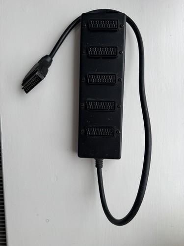 Way scart splitter box - scart,