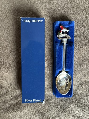 Silver plated robin - silver,