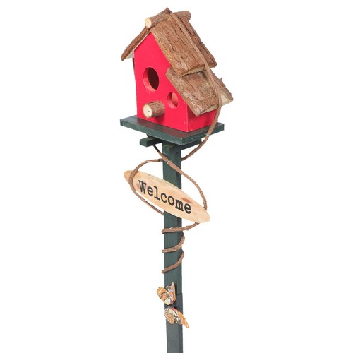 Bird house stake outdoor - bird,
