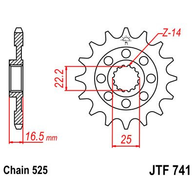 Sprockets sprocket with - jt,