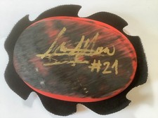 Maverick Vinales signed race worn knee slider moto 3 2012