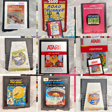 Collection of 9 X Atari 2600