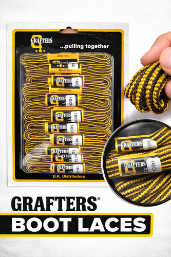 Grafters strong shoe laces - grafters,