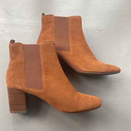 Womens tan suede leather - womens,