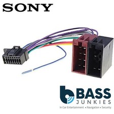 SONY MEX-N7300BD Car Radio Stereo 16 Pin Wiring Harness Loom ISO Lead Adaptor