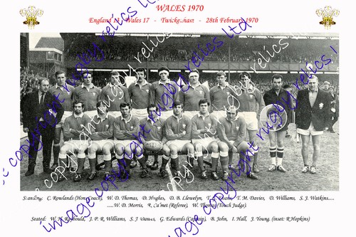 Wales 1970 rugby team - rugby,