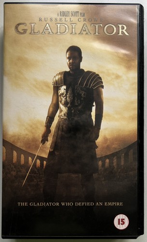 Gladiator vhs video free - vhs,