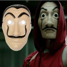 MONEY HEIST MASK HALLOWEEN HEIST COSTUME SALVADOR DALI LA CASA DE PAPEL MEN MASK
