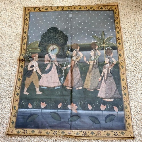 Antique folk art - antique, pichwai