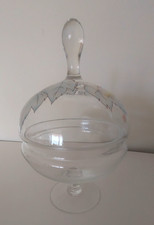 Glass Pedestal Bonbon Dish