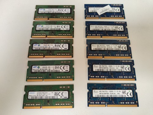 Job lot 4gb - 4gb, ddr3l