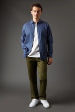 Maine Khaki Chinos Mens Casual