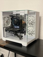 White Gaming Pc GTX 1660