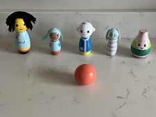 Rare CBeebies Wooden Moon And