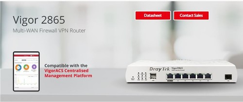 Draytek 2865 vigor router - draytek,