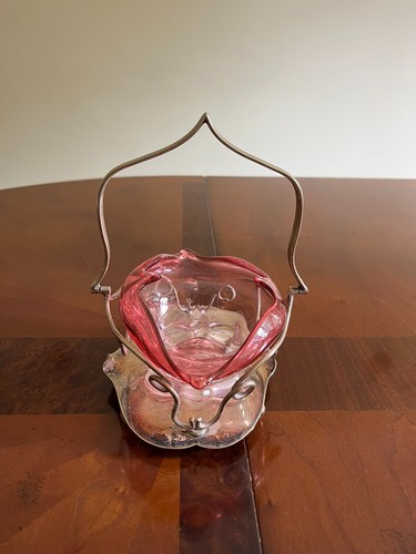 Unusual vintage sweetmeat dish