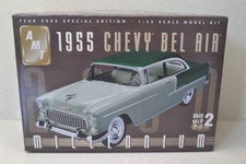 AMT 30266 1955 CHEVROLET CHEVY BEL AIR MODEL KIT 1:25 COMPLETE SUPERB