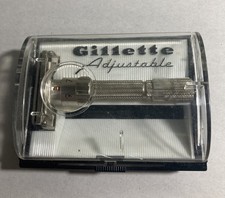 VINTAGE  GILLETTE  ADJUSTABLE