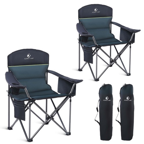 Folding camping chair - chair, heavy