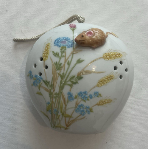 Vintage porcelain mouse - vintage,
