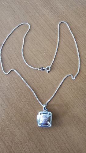 Necklace stirling silver - necklace,