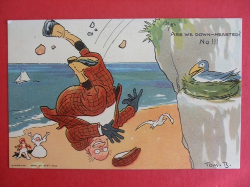 Old tom browne comic seaside - comic,
