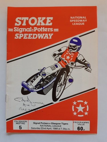 Stoke glasgow speedway - stoke, vs