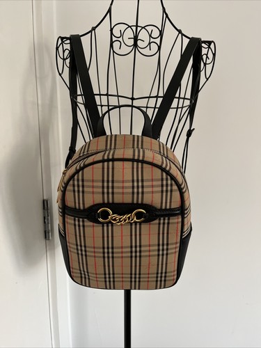 Burberry canvas leather - canvas,