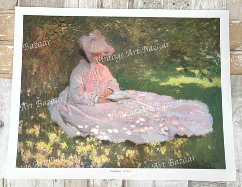 The reader claude monet - the,