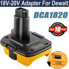 1X DCA1820 Adapter For Dewalt Battery 18V / 20V Li-ion Convert To Ni-Cd Ni-MH UK