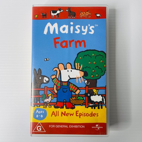 Maisy farm vhs video tape - vhs,