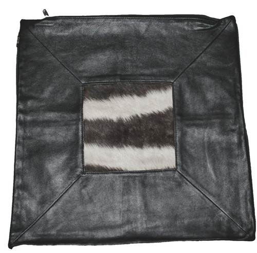 Genuine zebra hide skin - zebra, on