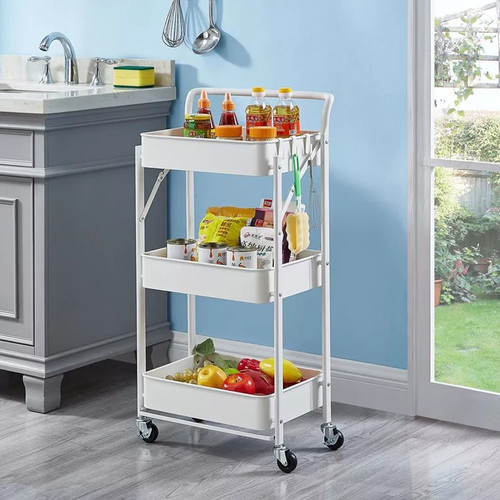 Tier metal trolley cart - 3,