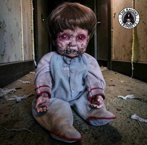 Creepy doll demon horror - doll,