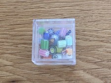 Vintage 29 Scottish Perthshire Millefiori & Latticino Glass Paperweight Canes