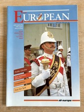 Air Europe Airline Inflight Magazine The European Issue One April June 1988