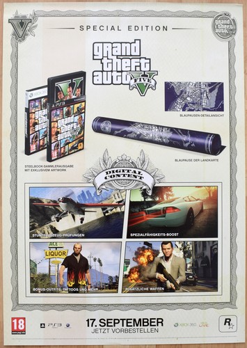 Grand theft auto gta - v, rare