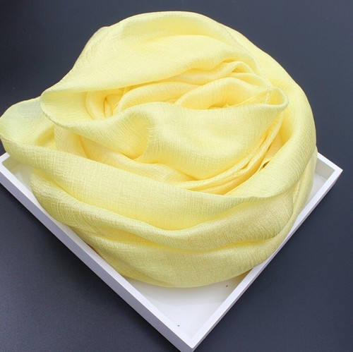 Large satin woman - scarf, silk
