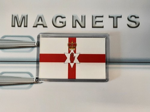 Flag ulster fridge magnet - ulster,