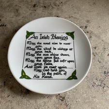 An Irish Blessing Vintage Decorative Collectable Plate 6"