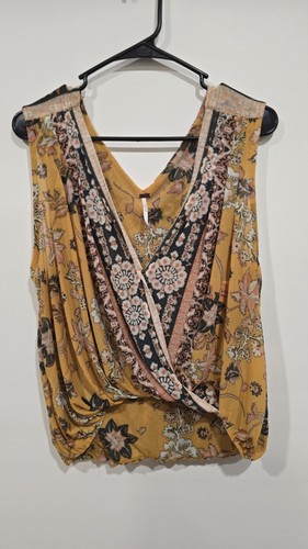 Havana floral cropped - floral, tank