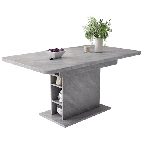 Extendable dining table - dining,
