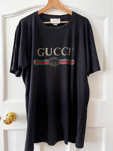 Gucci distressed logo - distressed, shirt