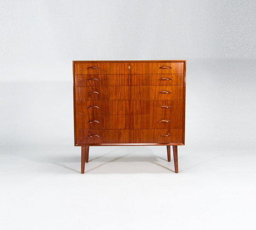 Danish teak chest drawers - chest, of